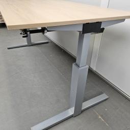  - Gispen Steeltop slingerbureau - 180x80 cm  (8)