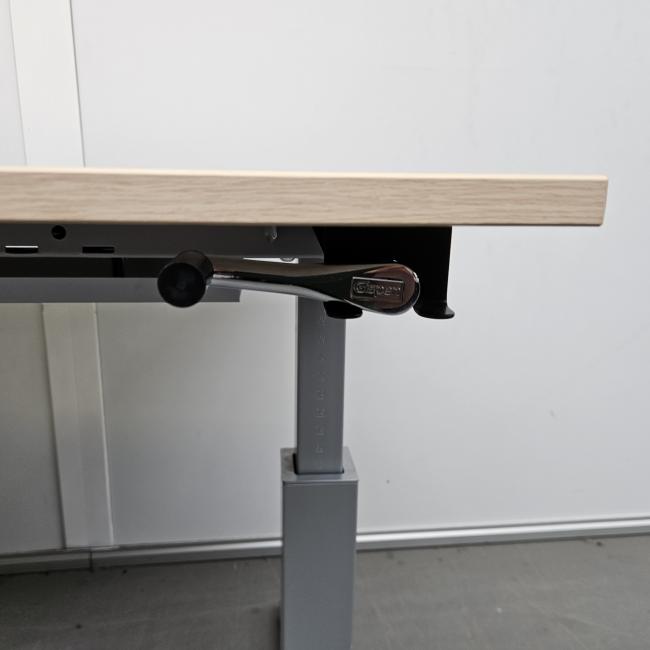  - Gispen Steeltop slingerbureau - 180x80 cm  (11)