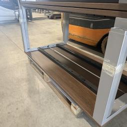  - 4x ahrend portal met cacao bruin eiken blad ivm slinger (58)