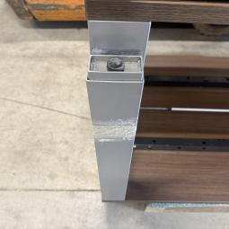  - 4x ahrend portal met cacao bruin eiken blad ivm slinger (64)