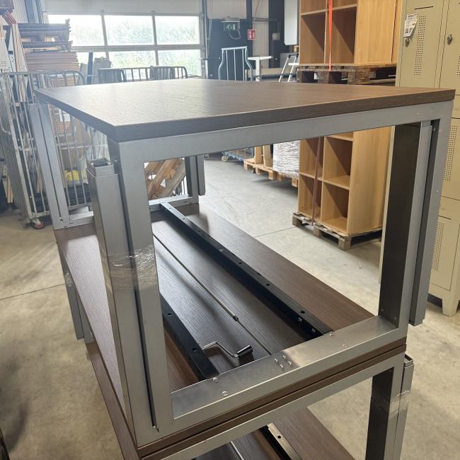  - 4x ahrend portal met cacao bruin eiken blad ivm slinger (31)