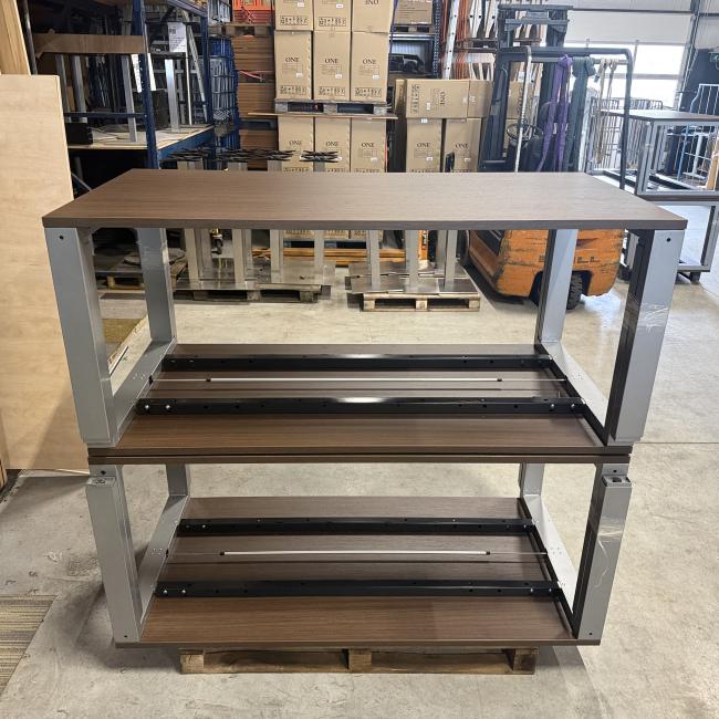  - 4x ahrend portal met cacao bruin eiken blad ivm slinger (33)