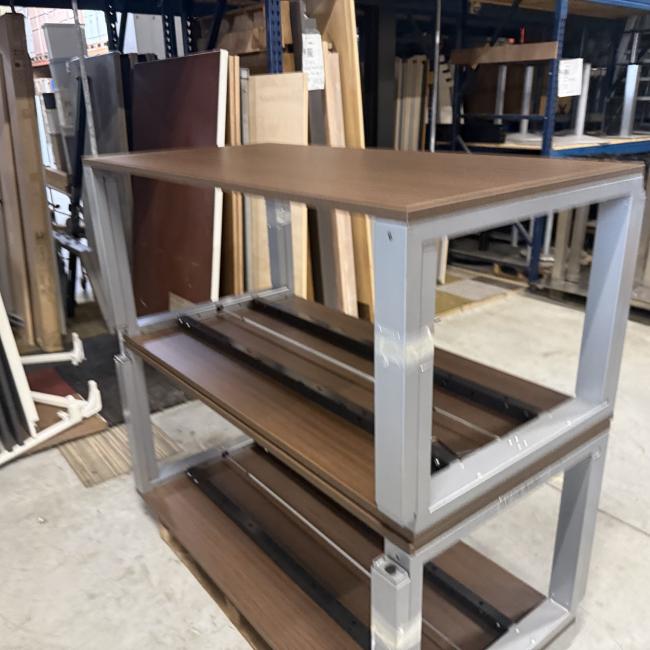  - 4x ahrend portal met cacao bruin eiken blad ivm slinger (40)