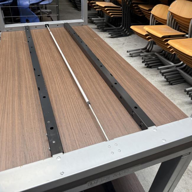  - 4x ahrend portal met cacao bruin eiken blad ivm slinger (46)