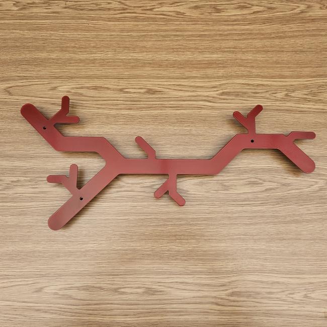  - Van Esch Tree Hooked rood (1)