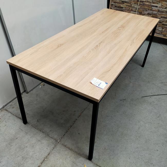 - 3x 180x80 cm en 2x 200x100 cm NIEUWE KANTOORTAFELS GEDEMONTEERD  (10)