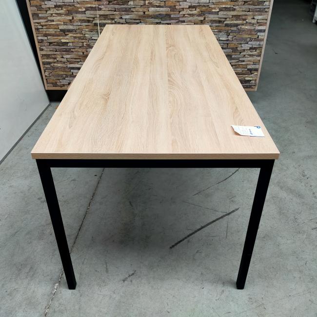  - 3x 180x80 cm en 2x 200x100 cm NIEUWE KANTOORTAFELS GEDEMONTEERD  (12)