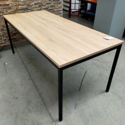  - 3x 180x80 cm en 2x 200x100 cm NIEUWE KANTOORTAFELS GEDEMONTEERD  (14)