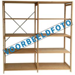 - almawood of lundia 2 meter stelling voorbeeldfoto