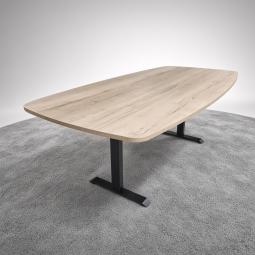  - vergadertafel natuur eiken